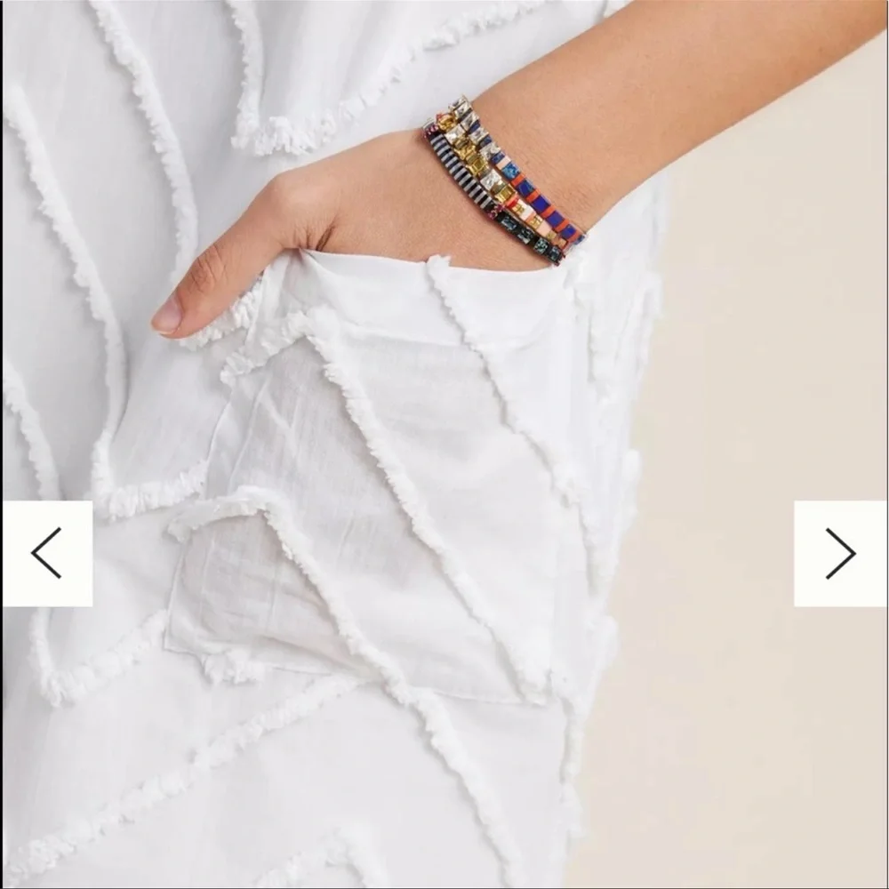 Porridge x Anthropologie Marcelle Textured Shift Dress NWOT_4